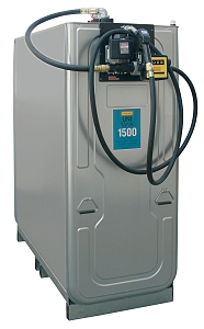 Dvouplášťová nádrž na naftu UNI 2000 s výdejním zařízením 230V
